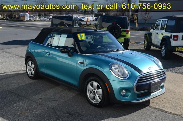 used 2017 MINI Convertible car, priced at $16,990