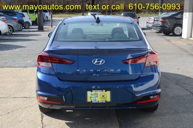 used 2019 Hyundai Elantra car, priced at $15,770