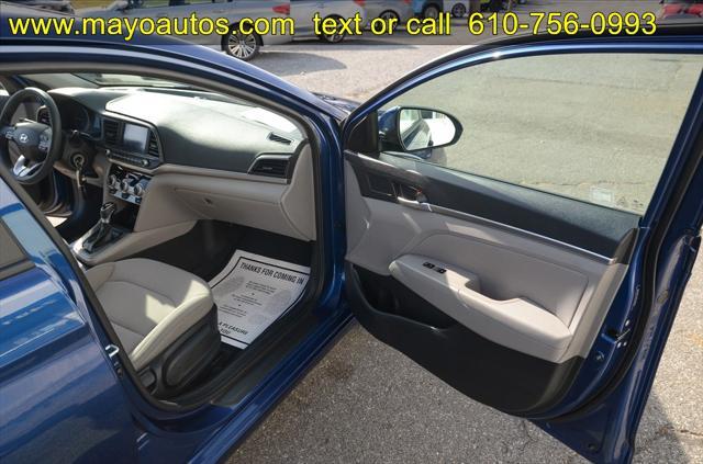 used 2019 Hyundai Elantra car, priced at $15,770