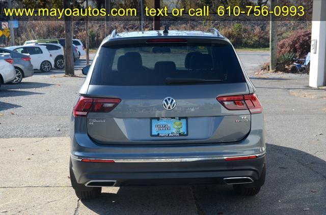 used 2018 Volkswagen Tiguan car, priced at $16,990