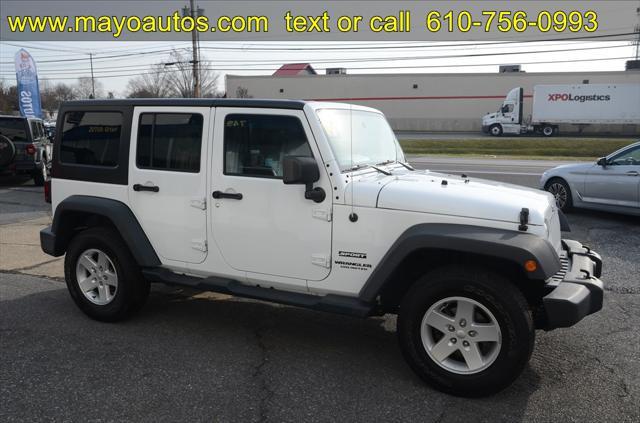 used 2017 Jeep Wrangler Unlimited car, priced at $22,990