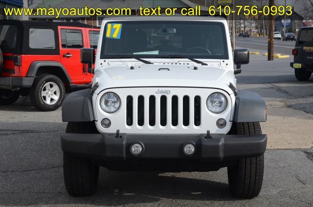 used 2017 Jeep Wrangler Unlimited car, priced at $22,990