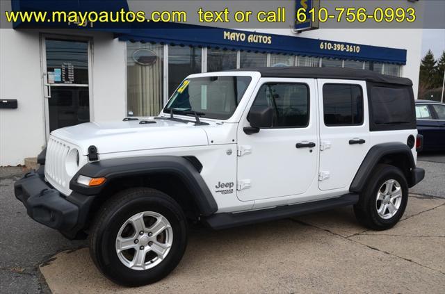 used 2021 Jeep Wrangler Unlimited car, priced at $29,990