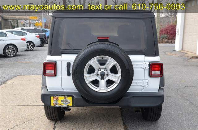 used 2021 Jeep Wrangler Unlimited car, priced at $29,990