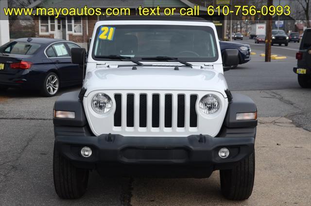 used 2021 Jeep Wrangler Unlimited car, priced at $29,990