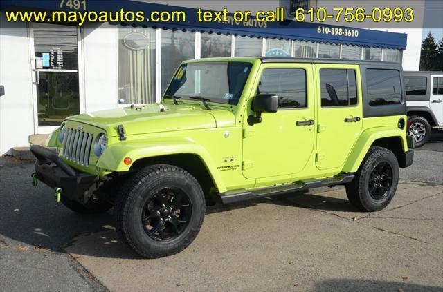 used 2016 Jeep Wrangler Unlimited car, priced at $21,770