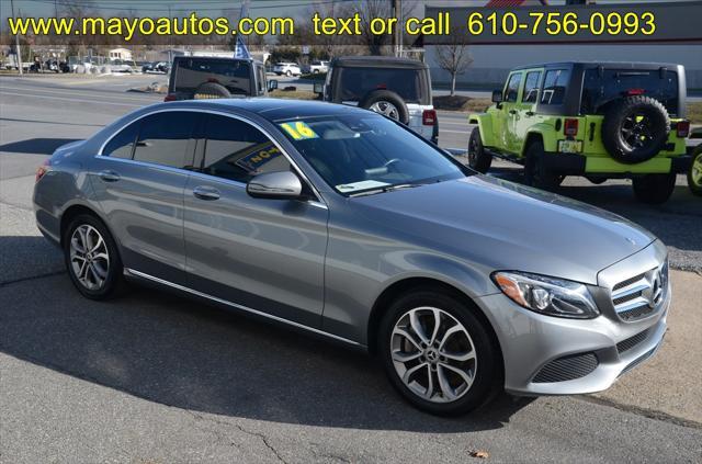 used 2016 Mercedes-Benz C-Class car, priced at $15,770