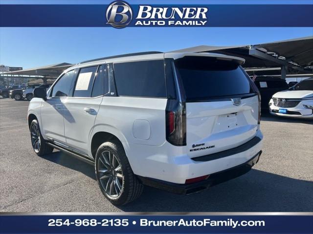 used 2021 Cadillac Escalade car, priced at $68,794