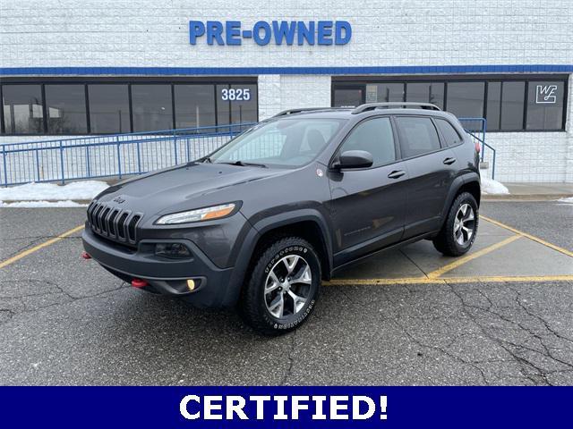 used 2017 Jeep Cherokee car, priced at $11,922