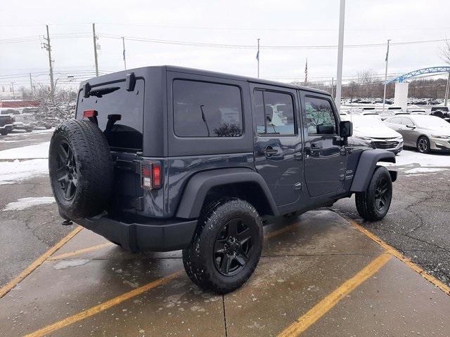 used 2017 Jeep Wrangler Unlimited car, priced at $18,936