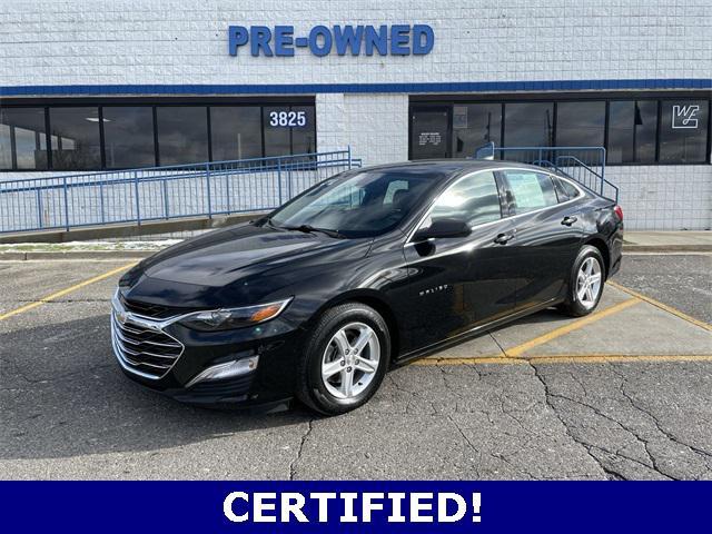 used 2022 Chevrolet Malibu car, priced at $18,451