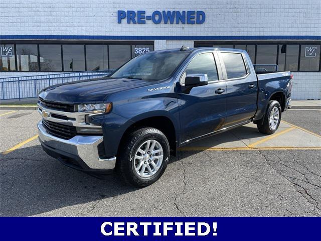 used 2021 Chevrolet Silverado 1500 car, priced at $31,810