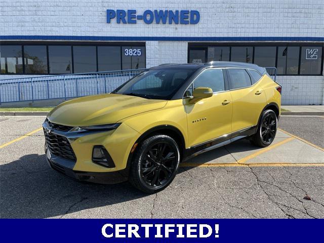 used 2022 Chevrolet Blazer car, priced at $28,564