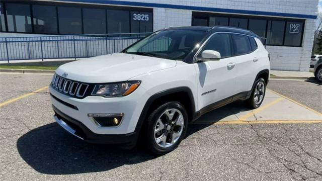 used 2018 Jeep Compass car, priced at $19,415
