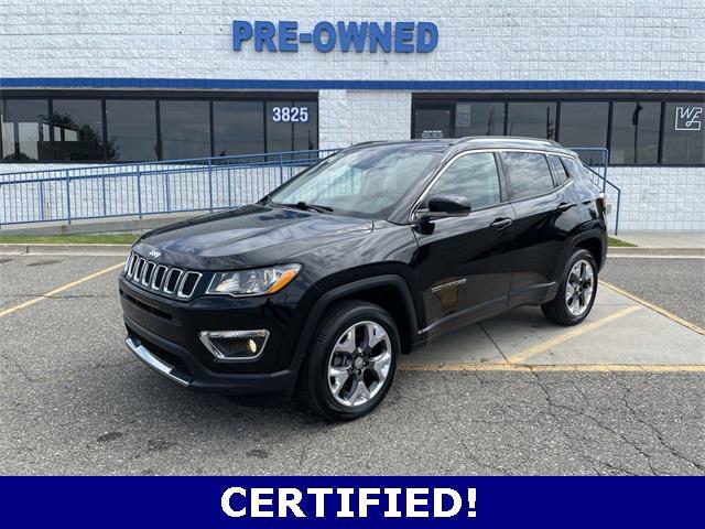 used 2021 Jeep Compass car, priced at $20,985