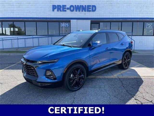 used 2021 Chevrolet Blazer car, priced at $24,985