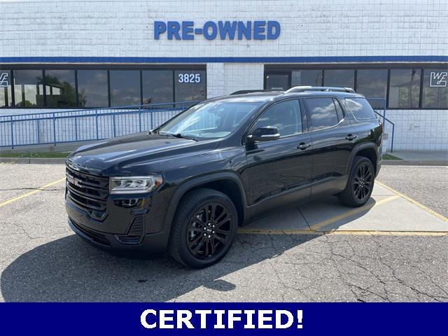 used 2022 GMC Acadia car, priced at $25,415
