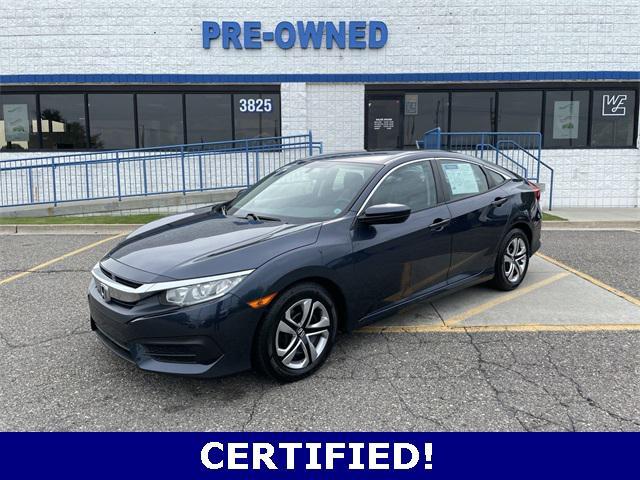 used 2016 Honda Civic car, priced at $15,269