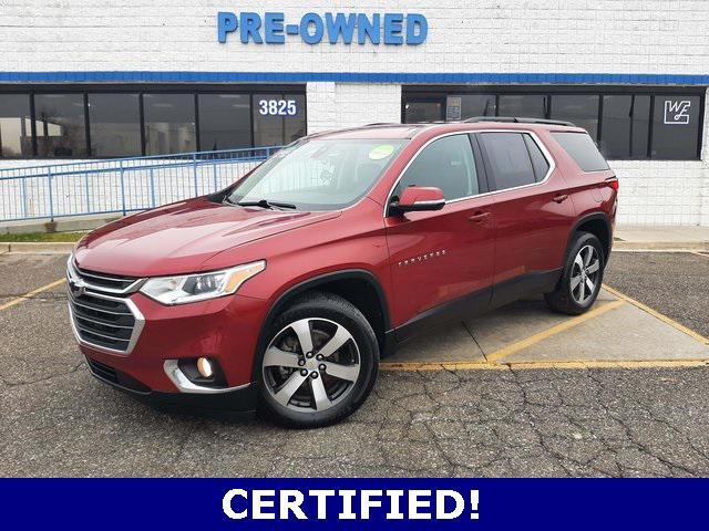 used 2020 Chevrolet Traverse car, priced at $17,946
