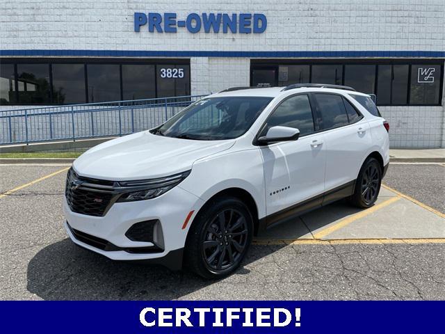 used 2022 Chevrolet Equinox car, priced at $24,476