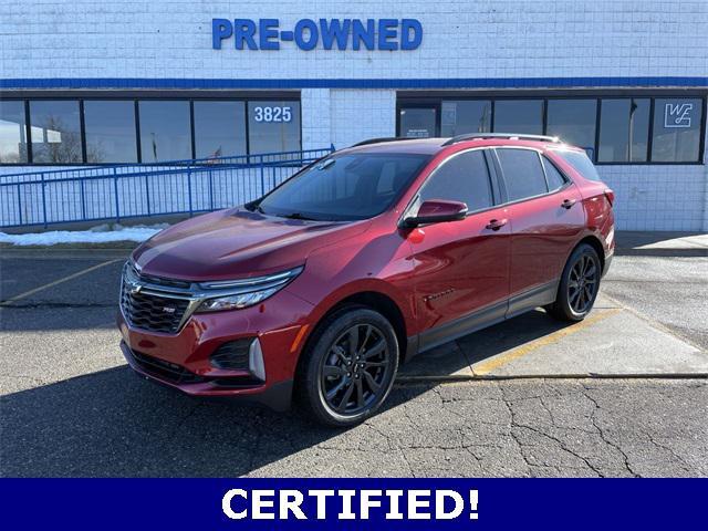 used 2022 Chevrolet Equinox car, priced at $22,812
