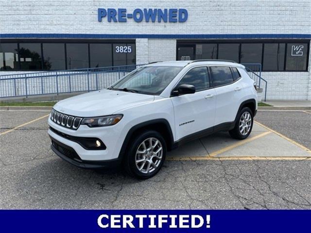 used 2022 Jeep Compass car, priced at $21,466