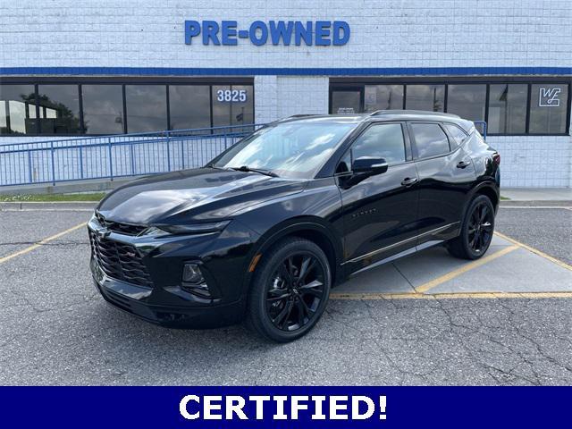 used 2022 Chevrolet Blazer car, priced at $32,985