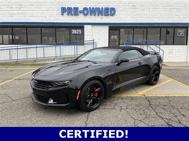 used 2022 Chevrolet Camaro car, priced at $34,215