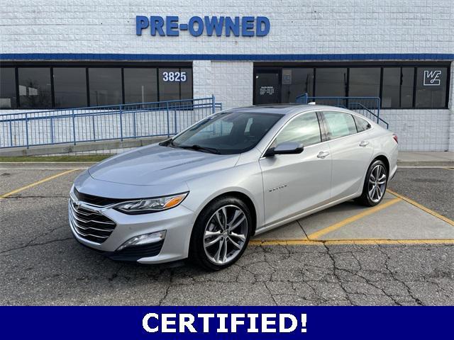 used 2021 Chevrolet Malibu car, priced at $22,985