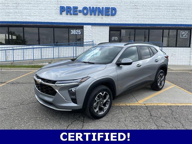 used 2024 Chevrolet Trax car, priced at $22,697