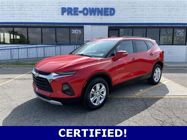 used 2022 Chevrolet Blazer car, priced at $24,864