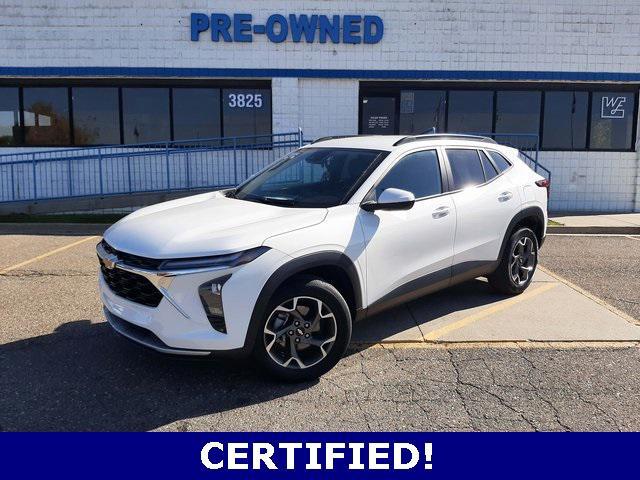 used 2024 Chevrolet Trax car, priced at $20,436