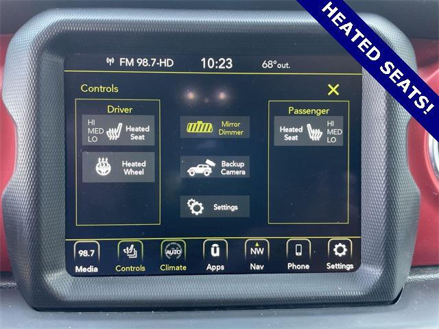 used 2021 Jeep Wrangler Unlimited car, priced at $37,427