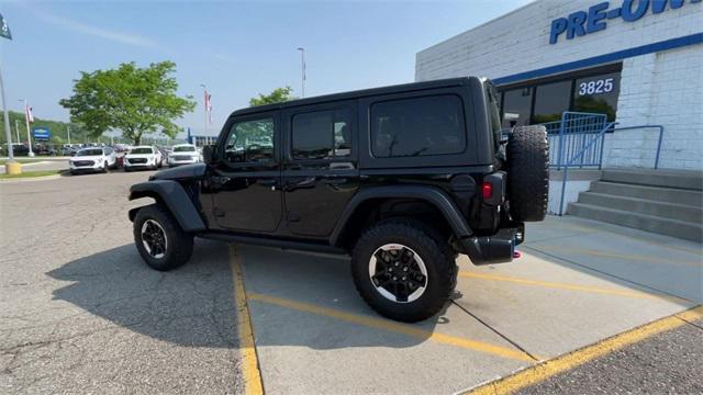 used 2021 Jeep Wrangler Unlimited car, priced at $37,427