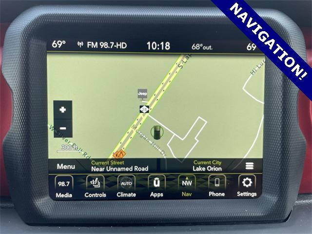 used 2021 Jeep Wrangler Unlimited car, priced at $37,427