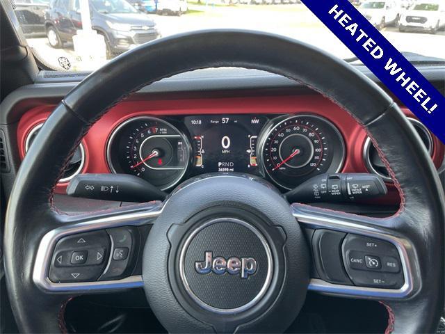 used 2021 Jeep Wrangler Unlimited car, priced at $37,427