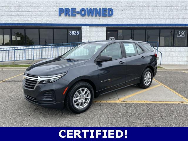 used 2022 Chevrolet Equinox car, priced at $17,837