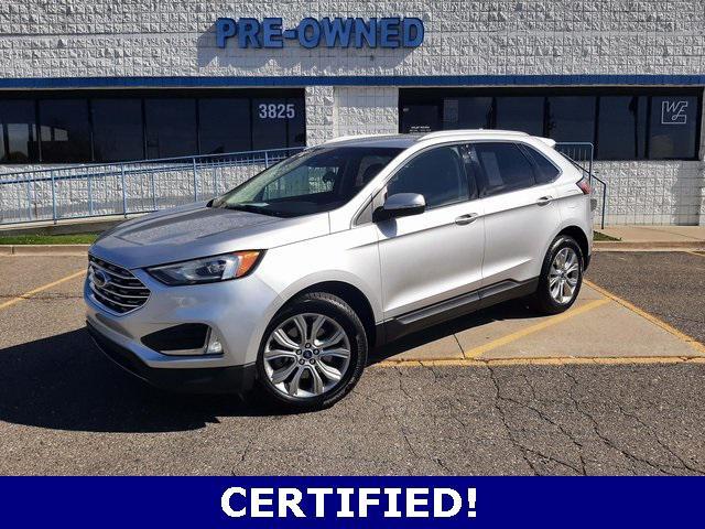used 2019 Ford Edge car, priced at $19,652