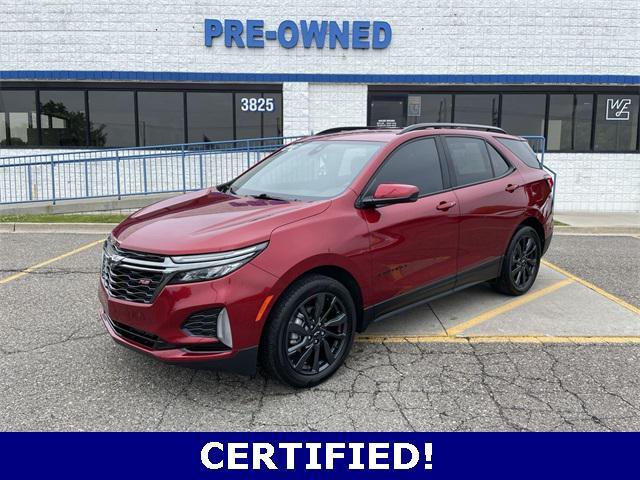 used 2022 Chevrolet Equinox car, priced at $23,587