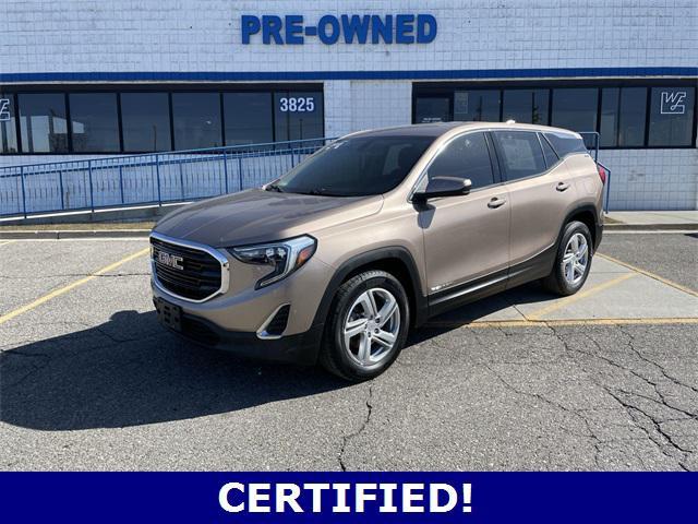 used 2018 GMC Terrain car, priced at $18,352