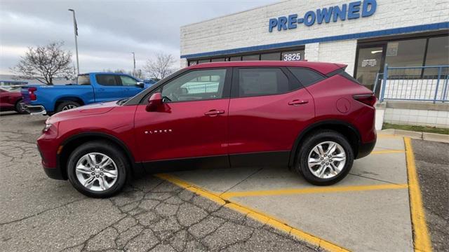 used 2021 Chevrolet Blazer car, priced at $24,350