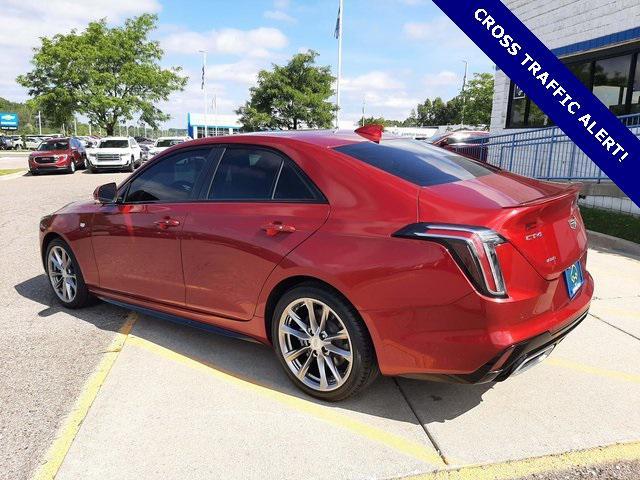 used 2021 Cadillac CT4 car, priced at $29,837