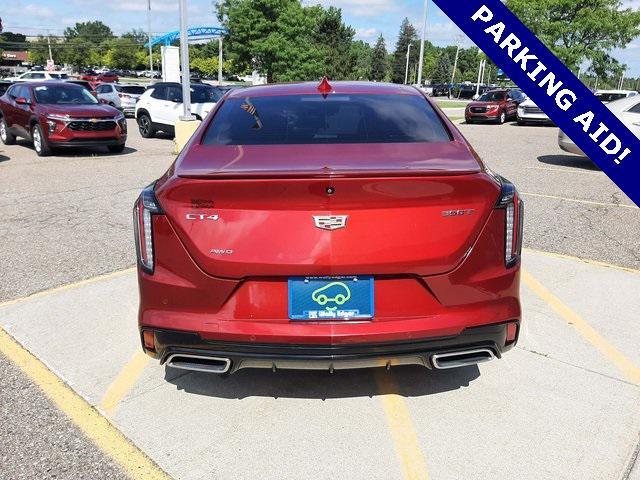 used 2021 Cadillac CT4 car, priced at $29,837