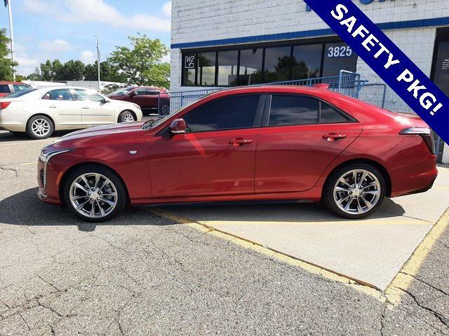 used 2021 Cadillac CT4 car, priced at $29,837