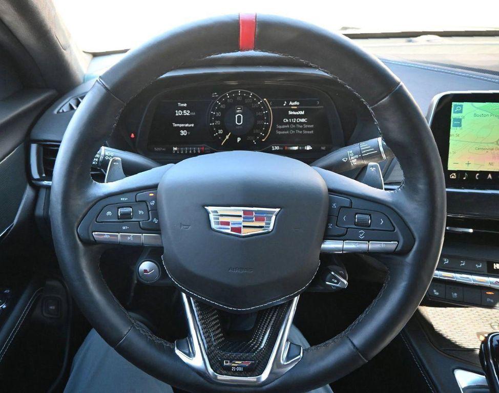 used 2025 Cadillac CT4-V car, priced at $65,500