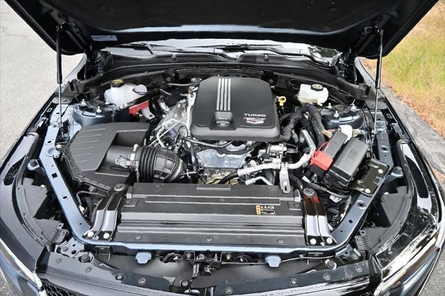 new 2025 Cadillac CT4 car, priced at $47,815