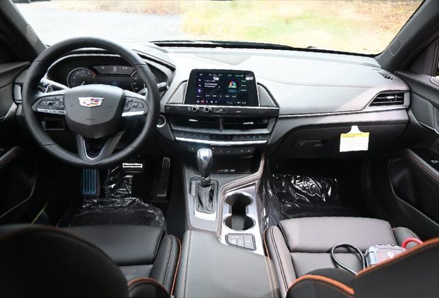 new 2025 Cadillac CT4 car, priced at $47,815