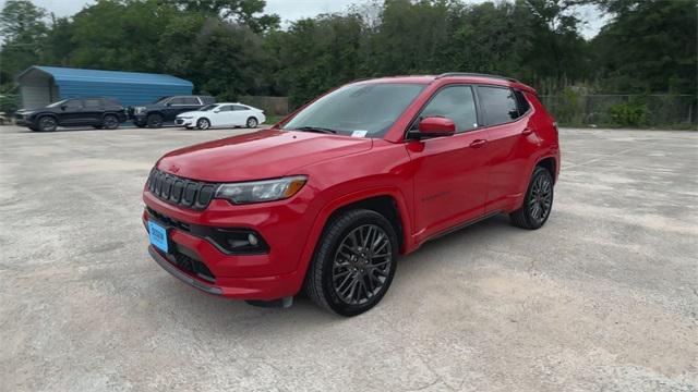 used 2022 Jeep Compass car, priced at $21,200