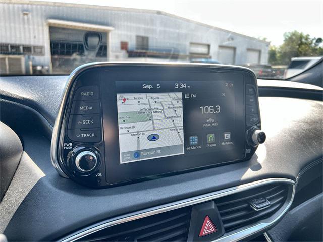 used 2020 Hyundai Santa Fe car, priced at $21,000