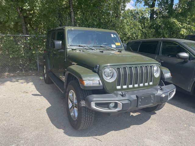 used 2022 Jeep Wrangler Unlimited car, priced at $40,000